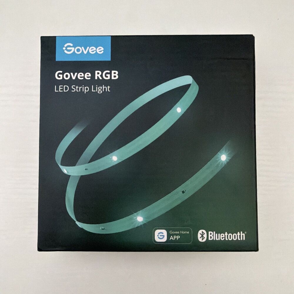 Govee RGB Basic LED Strip Lights (H613C1A3).  Size 15m/50ft. Sealed New